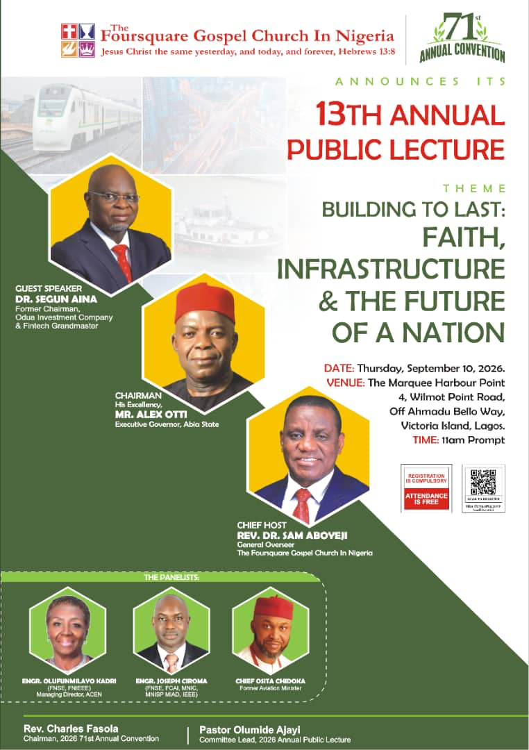 National Convention 2026 - 13th Annual Public Lecture